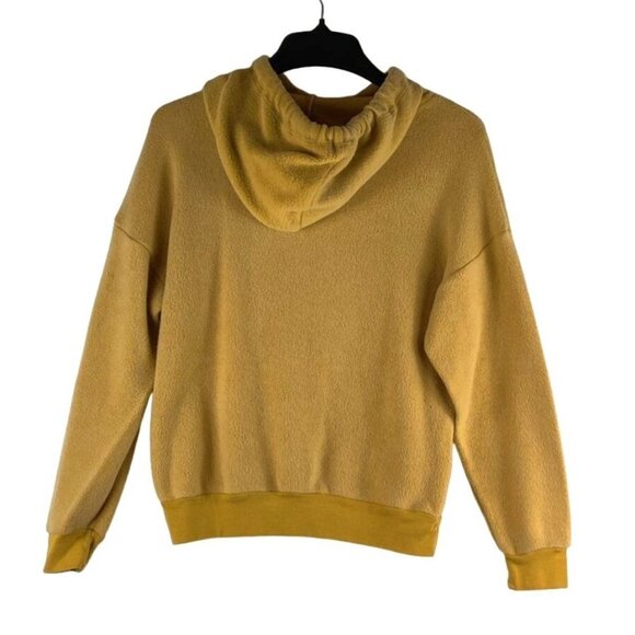 Soft Serve Hoodie Mustard Yellow Gold Hoodie Fleece Sweatshirt Very Soft Fabric - Picture 6 of 10